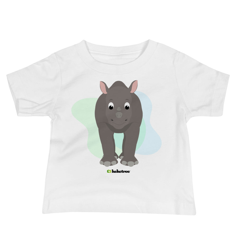 Ronnie Rhino Baby Jersey Short Sleeve Tee