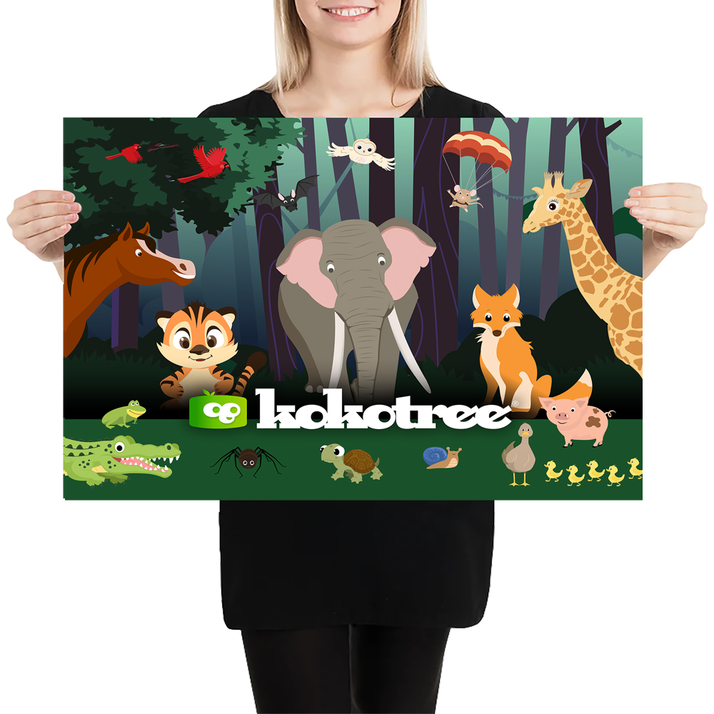 Kokotree Character Poster